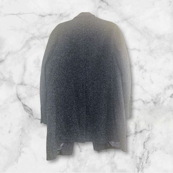 ✨Michael Kors Men's Blue Pike Slim-Fit Wool-Blend Coat Jacket Size Large✨ - Picture 4 of 9